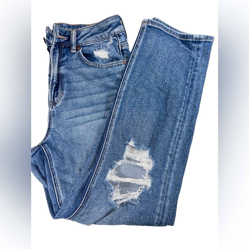 The Perfect Fit | American Eagle Mom Straight Jean Size 4‎